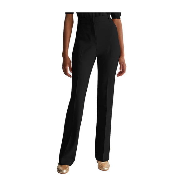 Liu Jo Pantaloni Pantalone Donna flare a vita alta Nero - Francavilla Moda